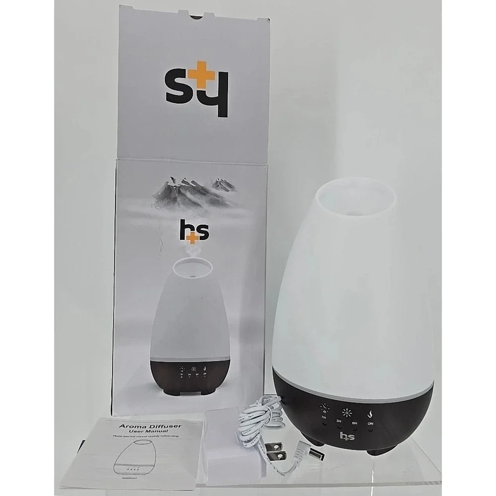 HealthSmart Essential Oil Diffuser, Cool Mist Humidifier and‎ Aromatherapy